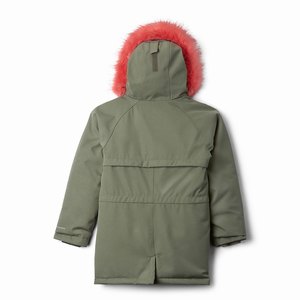 Columbia Boundary Bay™ Down Parka Flickor Gröna (QSWZL7460)